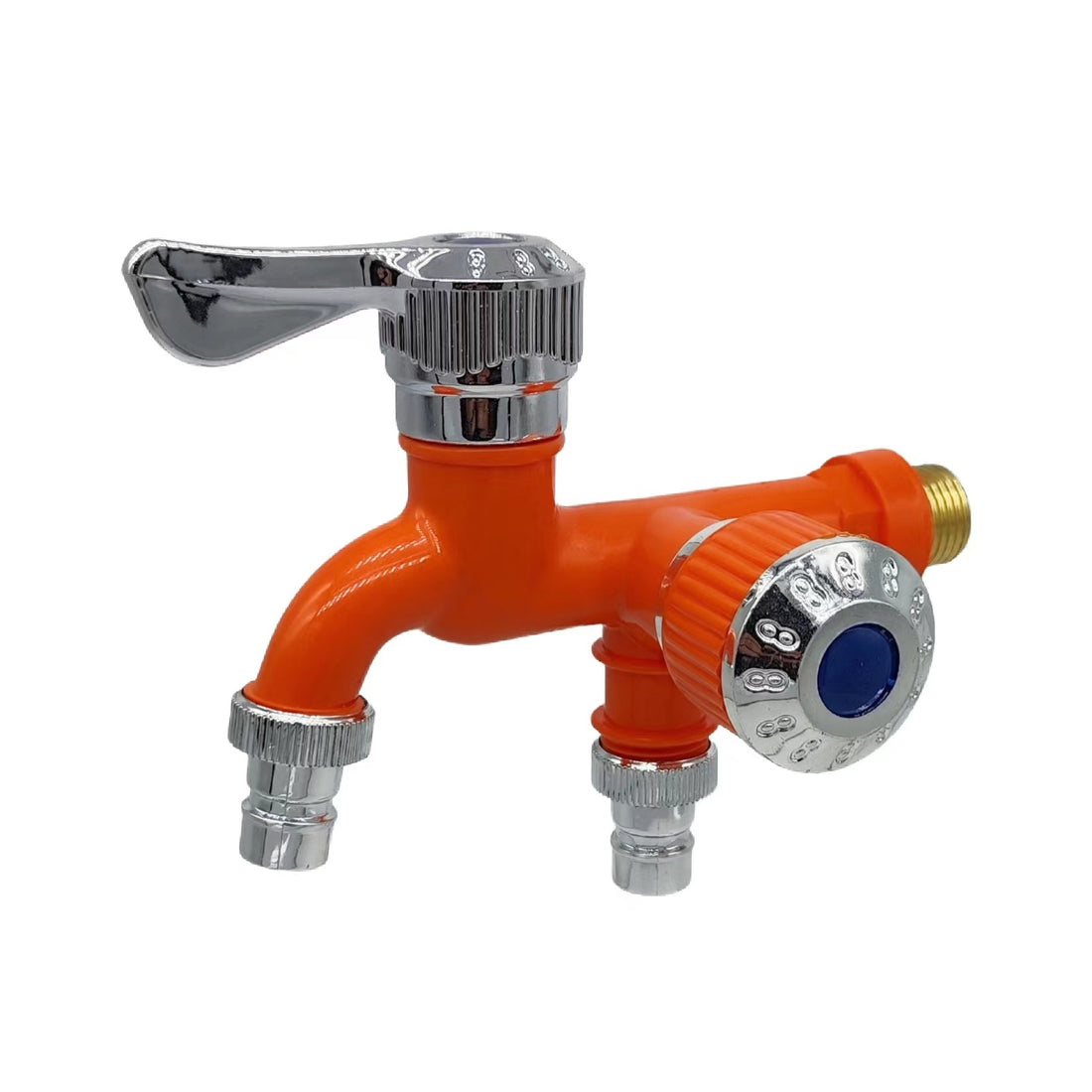 Multifunctional Washing Machine Tap with Dual Outlet