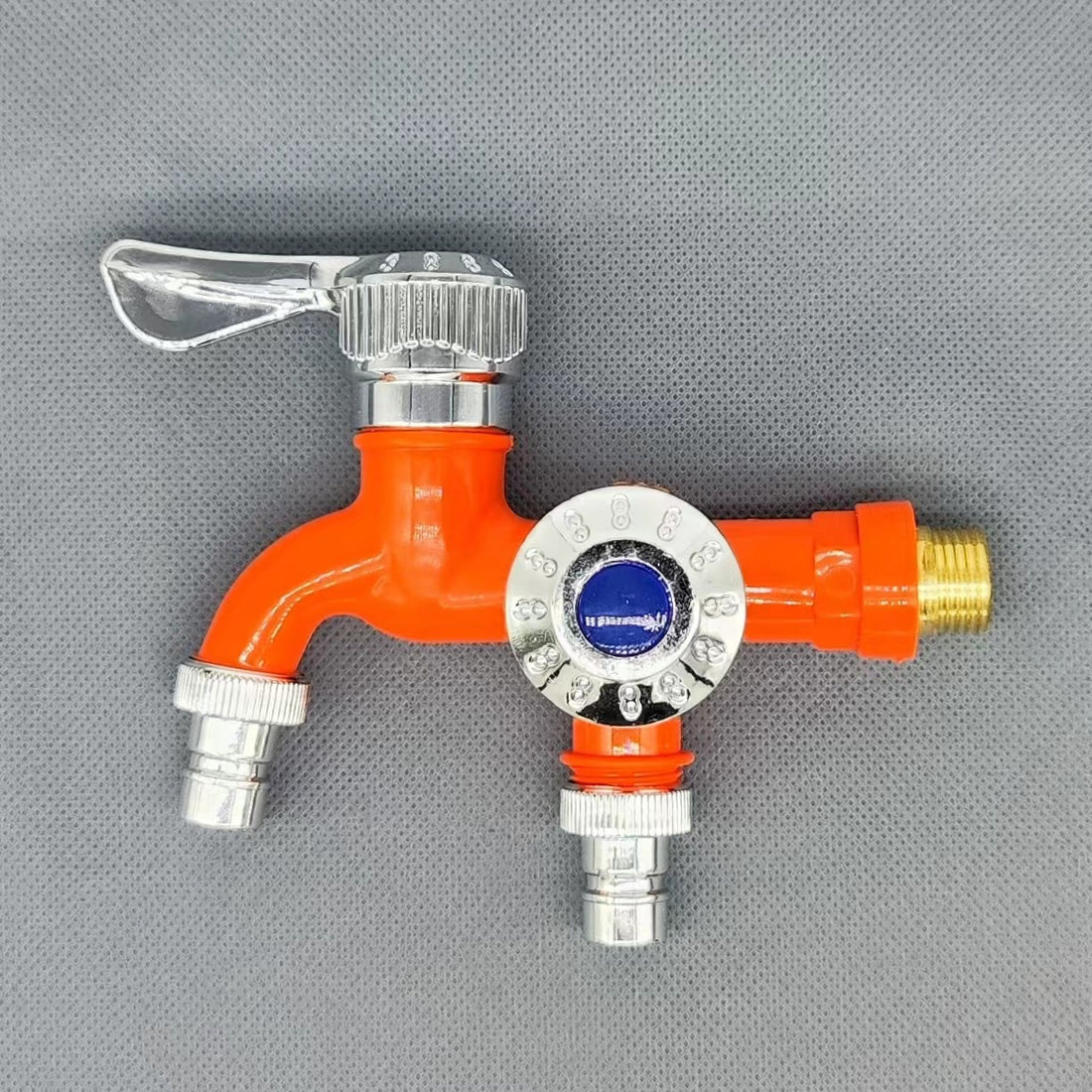 Multifunctional Washing Machine Tap with Dual Outlet