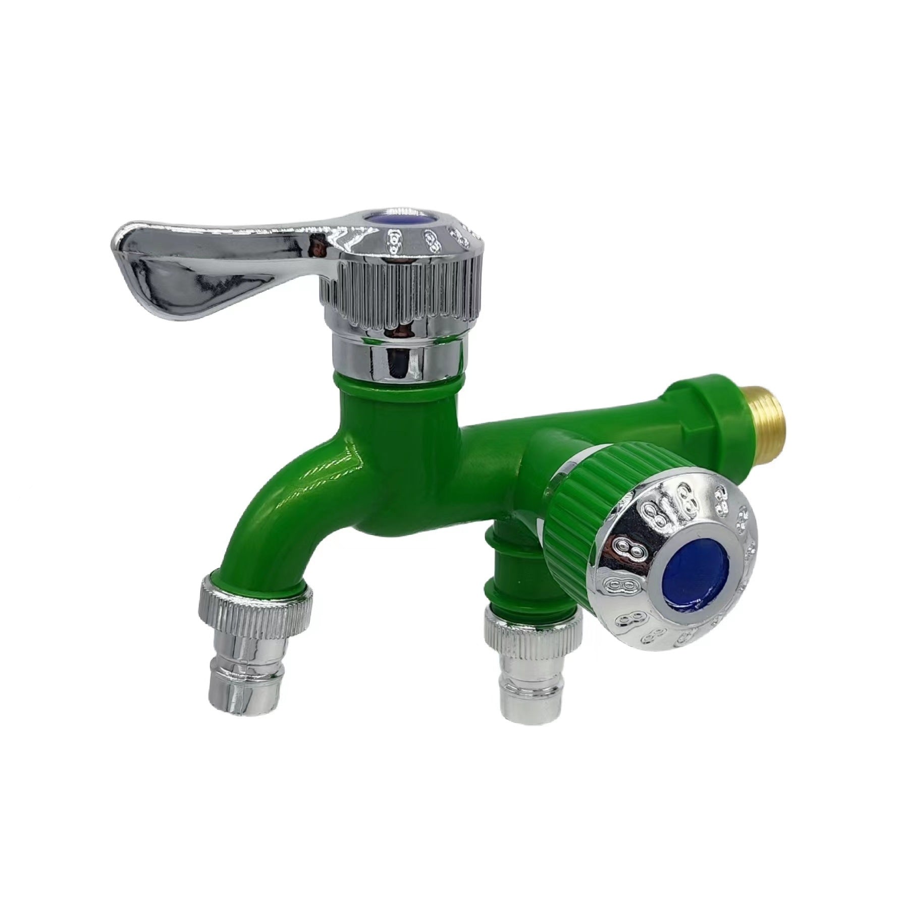 Multifunctional Washing Machine Tap with Dual Outlet
