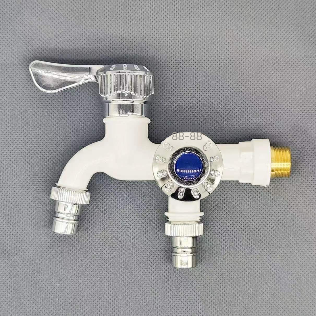 Multifunctional Washing Machine Tap with Dual Outlet