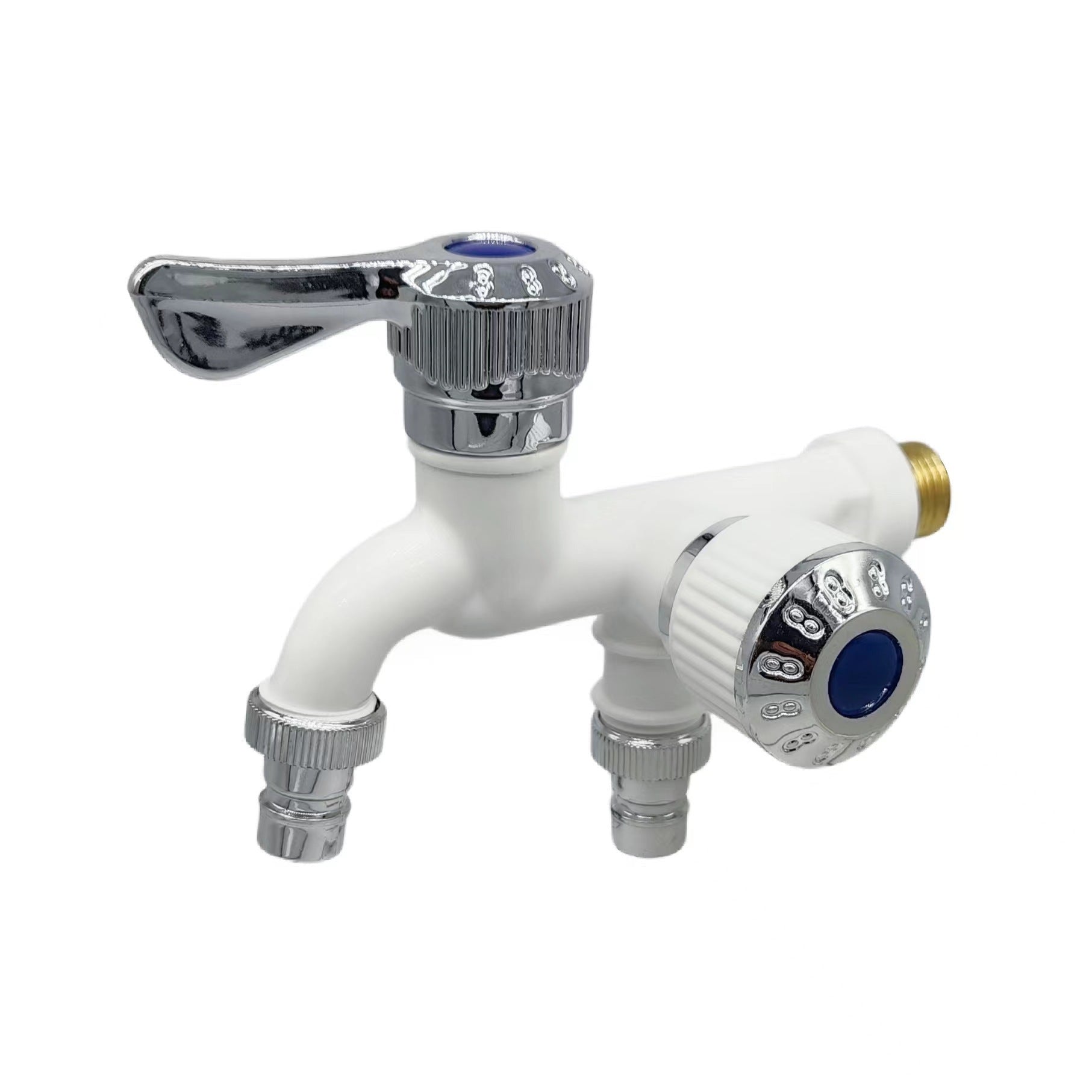 Multifunctional Washing Machine Tap with Dual Outlet